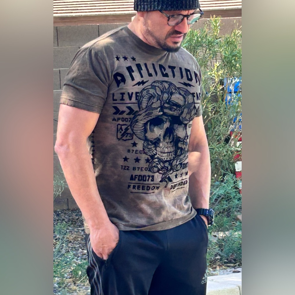 Affliction T-shirt, men